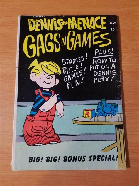 Dennis The Menace Giant Special 66 ~ Very Goods Vg ~ 1969 Fawcett