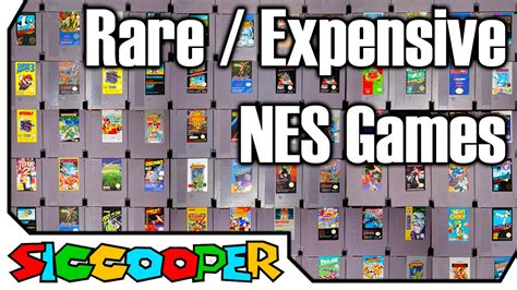 Ep 1 The Rarest And Most Expensive Nintendo Nes Games Siccooper