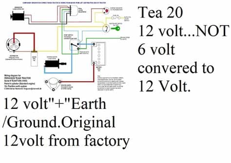 Ferguson To30 12 Volt Wiring Diagram - Wiring Diagram