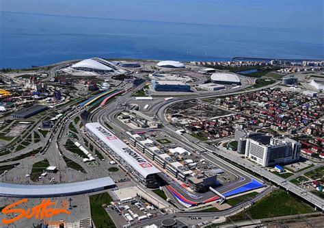 Stunning And Spectacular Aerial Views Of The Sochi Autodrom Flickr