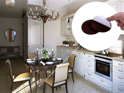Ensure that all the heavy furniture has pads on the legs to keep the floor from scratches. Wood Floor Protectors Felt Furniture Pads Laminate Flooring