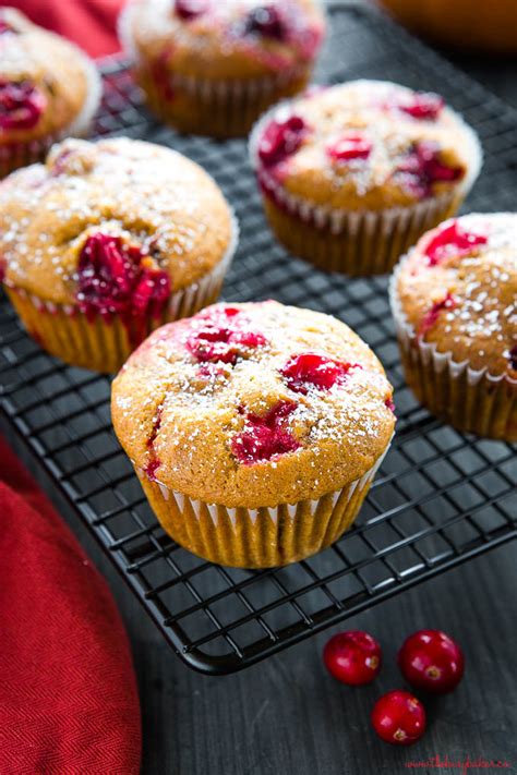 Can you use dried cranberries in muffins? Pumpkin Cranberry Muffins {Easy Muffin Recipe} - The Busy ...