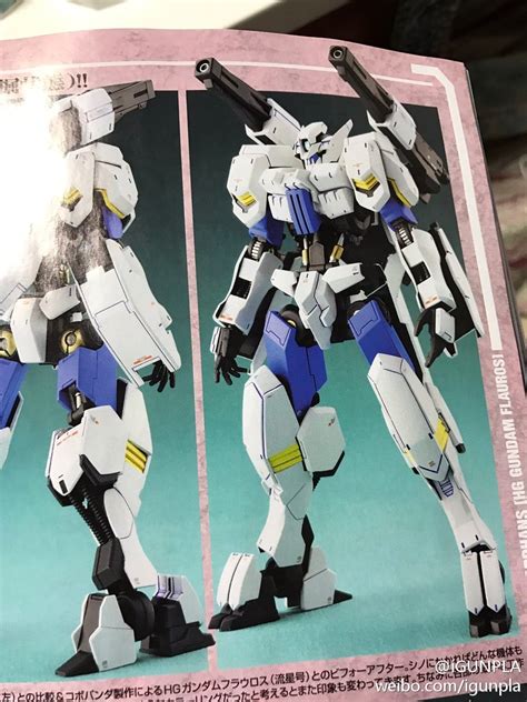 Gundam Guy Hg 1144 Gundam Flauros White Nanolaminate Customized Build