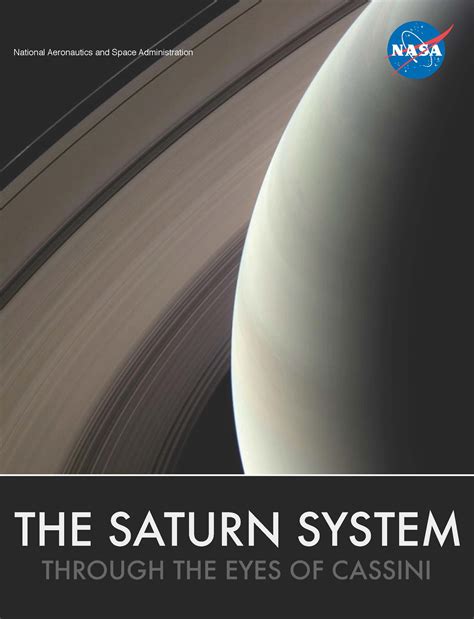 The Saturn System Through The Eyes Of Cassini E Book Nasa Solar