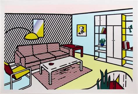 In the early 1960s, lichtenstein reproduced masterpieces by paul cezanne, piet mondrian and picasso before embarking on the brushstroke series in 1965. The Interiors of Roy Lichtenstein - Guy Hepner | Art ...