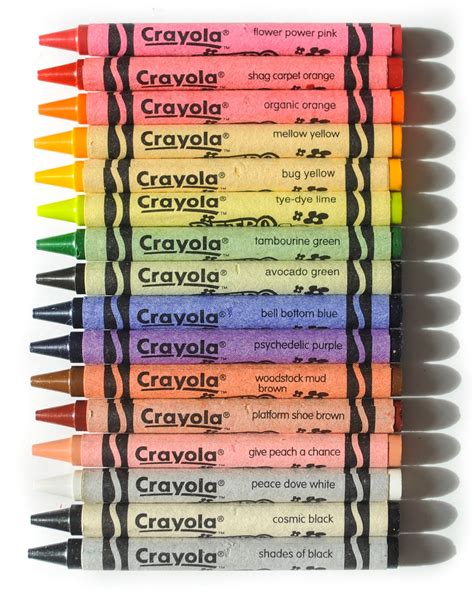 Crayola Retro Colors Crayons Jennys Crayon Collection