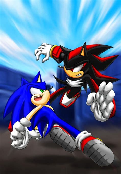 Sonic Vs Shadow Always Fight By Maruringo On Deviantart In 2021 Sonic