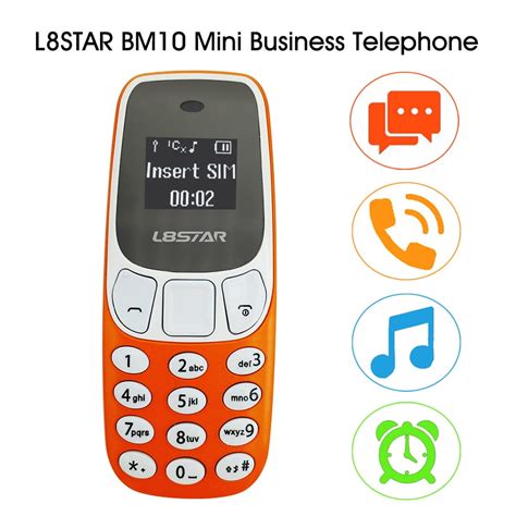 L8star Bm10 Mini Business Telephone Gsm Mobile Phone Backlight Dialer