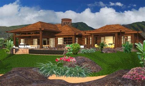 Hawaiian Home Plans Hawaii Plantation House Jhmrad 155602