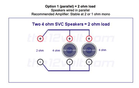 Check the amplifier's owners manual for minimum impedance the amplifier will handle before hooking up the speakers. Jl W7 Wiring Diagram