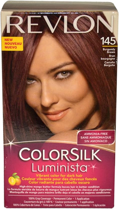 Revlon Colorsilk Luminista Haircolor Burgundy Brown Mx Belleza