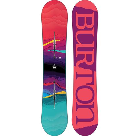 Burton Feelgood Camber Snowboard 2018 Fun Sport Vision