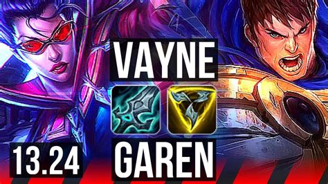 VAYNE Vs GAREN TOP 5 1 5 1 0M Mastery EUW Diamond 13 24 YouTube