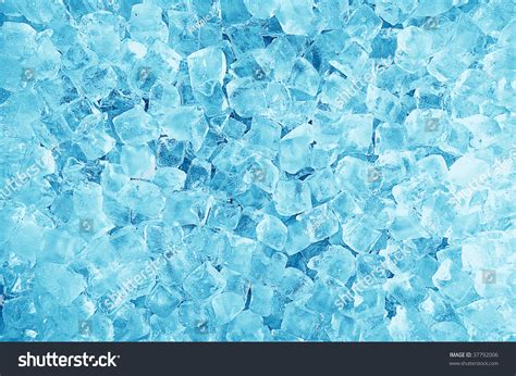Blue Frosty Ice Cubes Texture No Stock Photo 37792006 Shutterstock