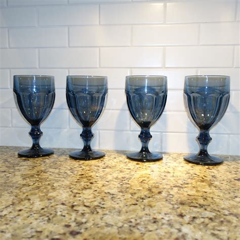 Libbey Duratuff Gibraltar Goblets Set Of 4 Goblets Vintage Etsy