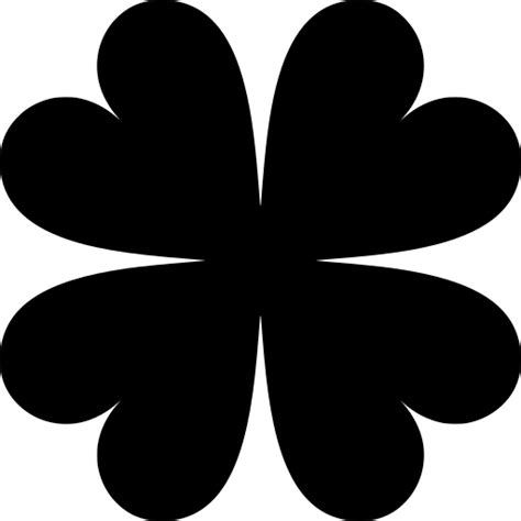 Svg Four Irish Clover Leaves Free Svg Image And Icon Svg Silh