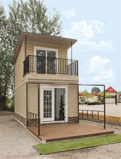 Two Eagle 2 Story Tiny House Exterior Design Ideas Tiny House