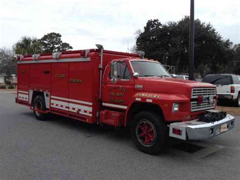ford  rescue truck  emergency fire trucks