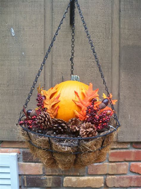 Autumn Hanging Basket