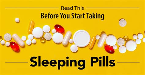 Read This Before You Start Taking Sleeping Pills