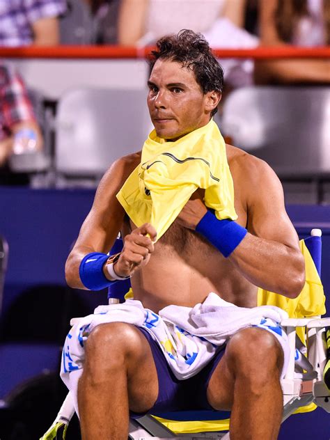 Shirtless Rafael Nadal In Montreal Third Round 2017 Rogers Cup Rafael
