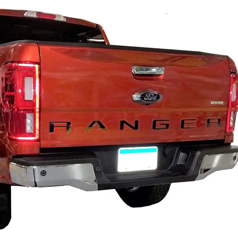 Putco Ford Ranger Black Lettering Emblems 55554bpfd