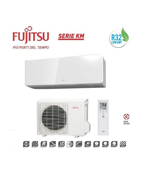 Condizionatore Climatizzatore Fujitsu Monosplit Inverter Serie Km Large