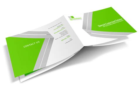 8 Page A5 Horizontal Brochure Mockup | Cover Actions ...