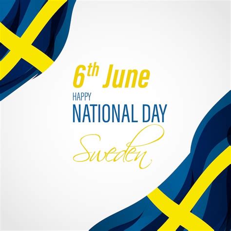 Premium Vector Vector Illustration For Sweden National Day