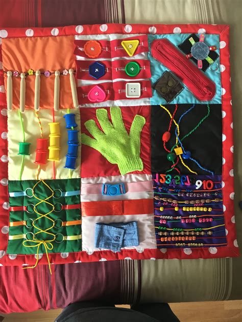 Sensory special needs autistic blanket | Fidget quilt, Fidget blankets