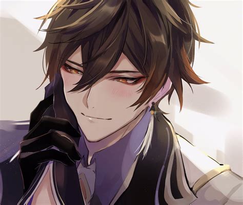 While you can have your traveler as geo, most players prefer them in anemo, which means there's only really two geo characters in the game right now. Zhongli Blush - Genshin Impact - Official Community