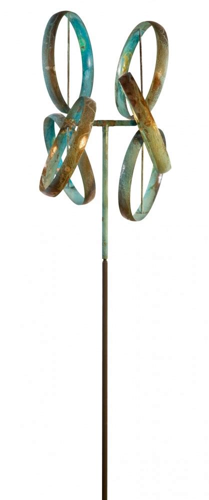 Shamrock Copper Wind Sculpture Lyman Whitaker Marcus Ashley Fine