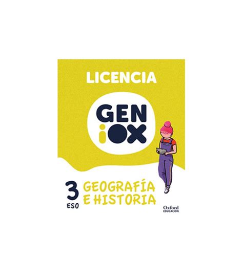 Geografía E Historia 3º Eso Licencia Geniox Andalucía Blinkshop