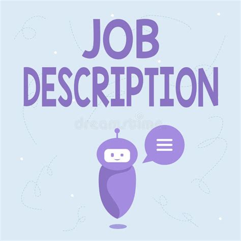 Job Description Word Cloud Stock Illustrations 44 Job Description