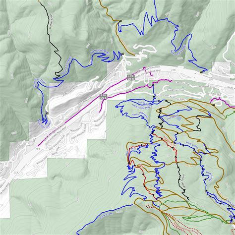 Vail Valley And Eagle Trails Map By Orbital View Inc Avenza Maps