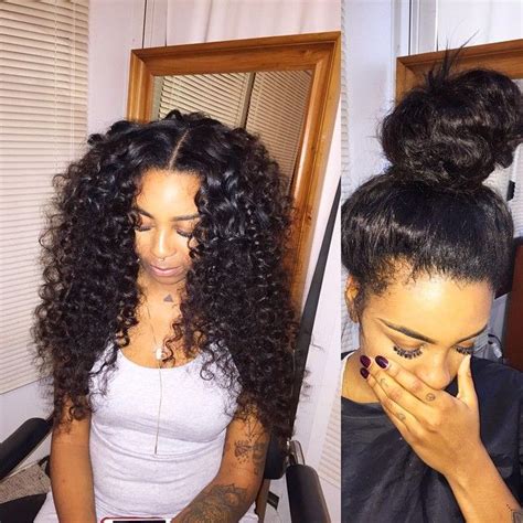 Versatile Sew In Curly Hairstyles