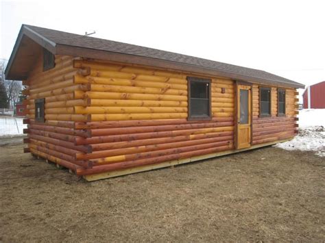 Trophy Amish Cabins Llc 12 X 32 Lodgecedar Deluxe Shed Homes