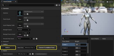 Animation Pose Assets In Unreal Engine Unreal Engine 50 Documentation