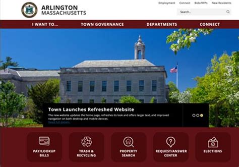 Town Manager News Town Of Arlington
