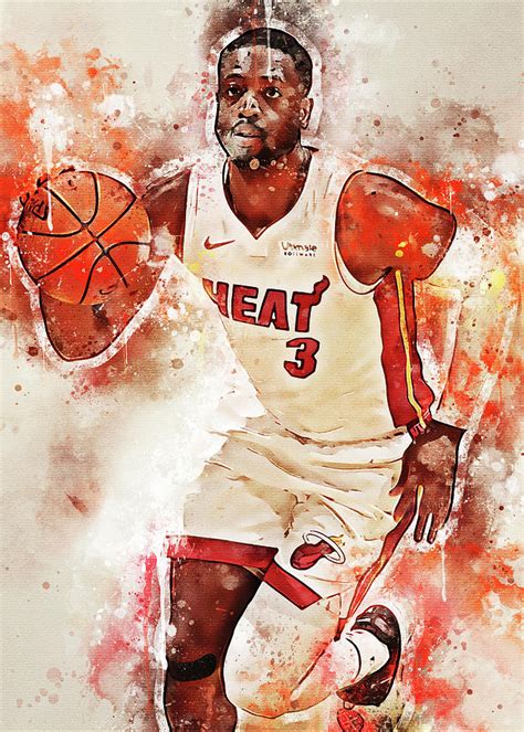 Art Dwyane Wade Dwyanewade Dwyanetyronewadejr Dwyane Tyrone Wade Jr