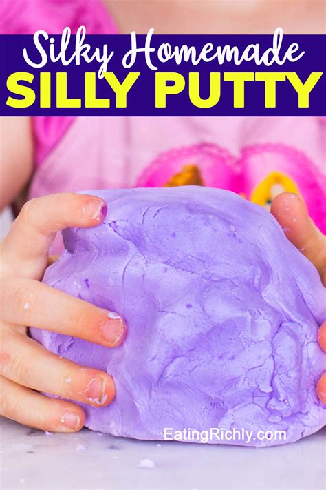 Silly Putty Recipe For Toddlers Homemade Silly Putty