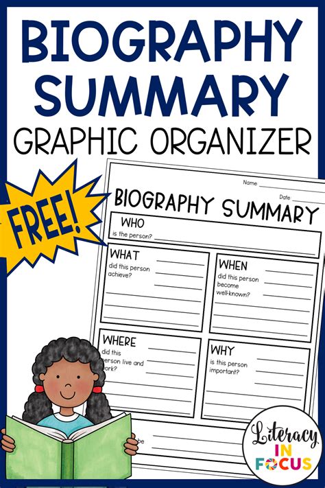 Biography Graphic Organizer Biography Graphic Organizer Graphic