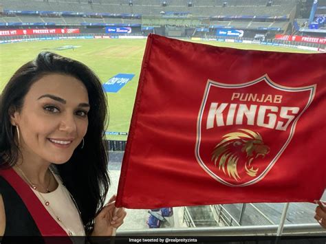 Rr Vs Pbks Preity Zinta Reacts To Punjab Kings Nerve Wracking Win
