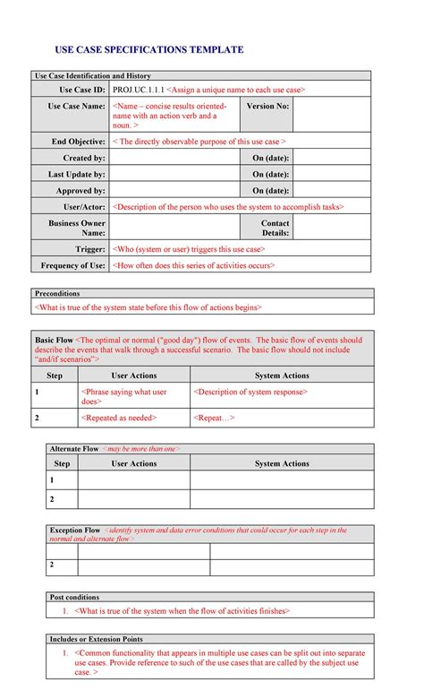 40 Use Case Templates And Examples Word Pdf Templatelab