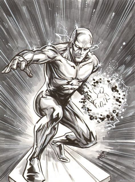 Silver Surfer Sketch Lores By Eric Henson Drawing Superheroes Marvel
