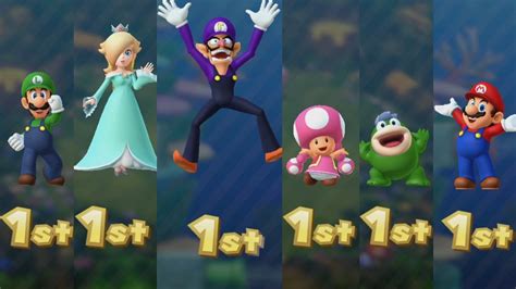 Mario Party 10 All Characters Coin Challenge 4 Youtube