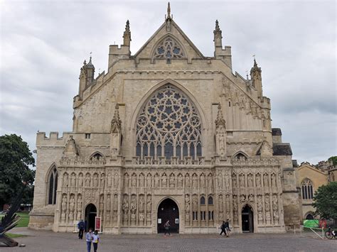 Photographs Of Exeter Cathedral Devon England West Front