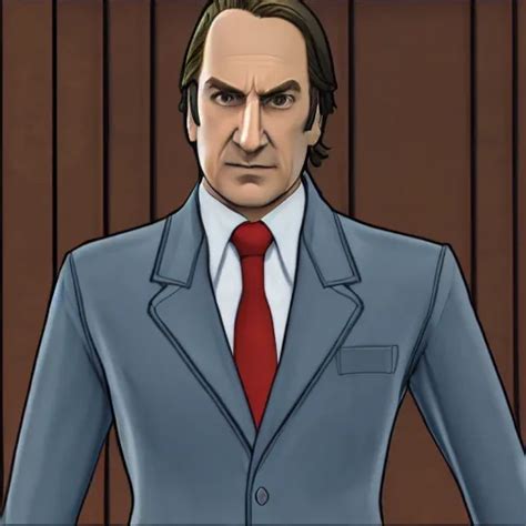 Saul Goodman In Ace Attorney 4k Detailed Stable Diffusion Openart