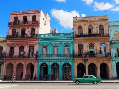 Cuba) ist ein inselstaat in der karibik. Zdjęcia: Hawana, płn. Kuba, Kolorowo, KUBA
