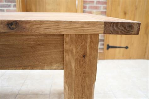 Solid oak butcher block dining table. Oslo Solid Oak Dining Furniture| Oak Sideboards| Large ...